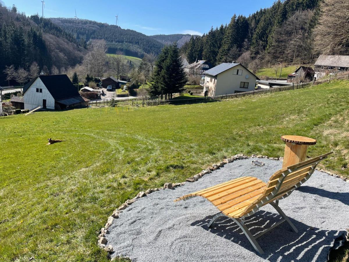 Modernisierte Ferienwohnung Im Schoenen Sauerland เมสเชอเดอ ภายนอก รูปภาพ