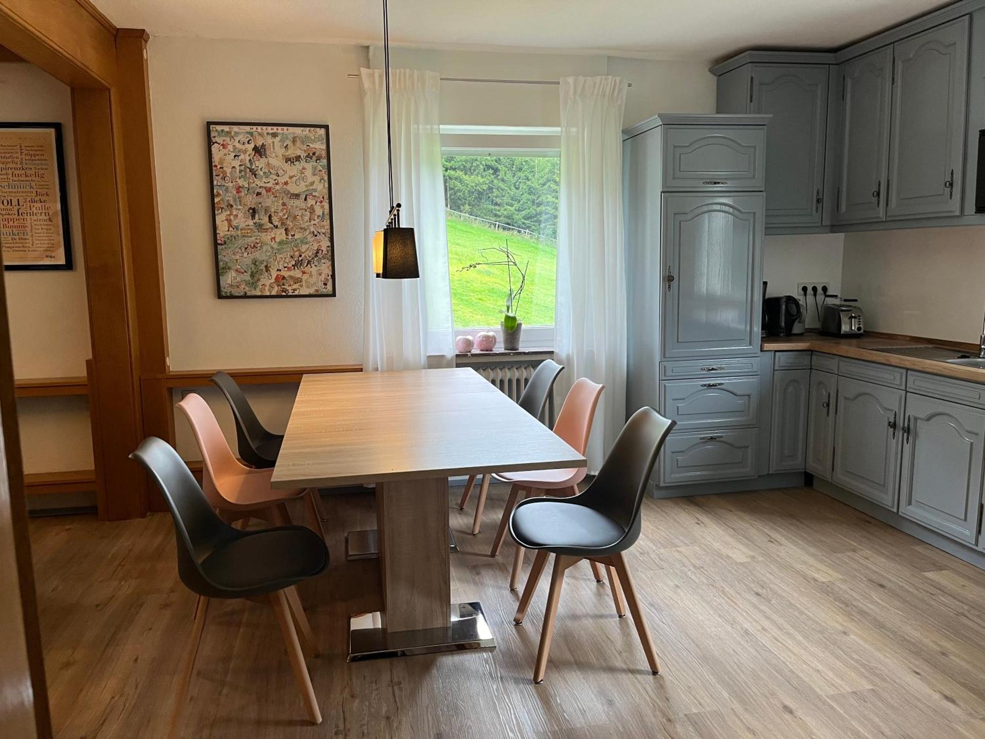 Modernisierte Ferienwohnung Im Schoenen Sauerland เมสเชอเดอ ภายนอก รูปภาพ