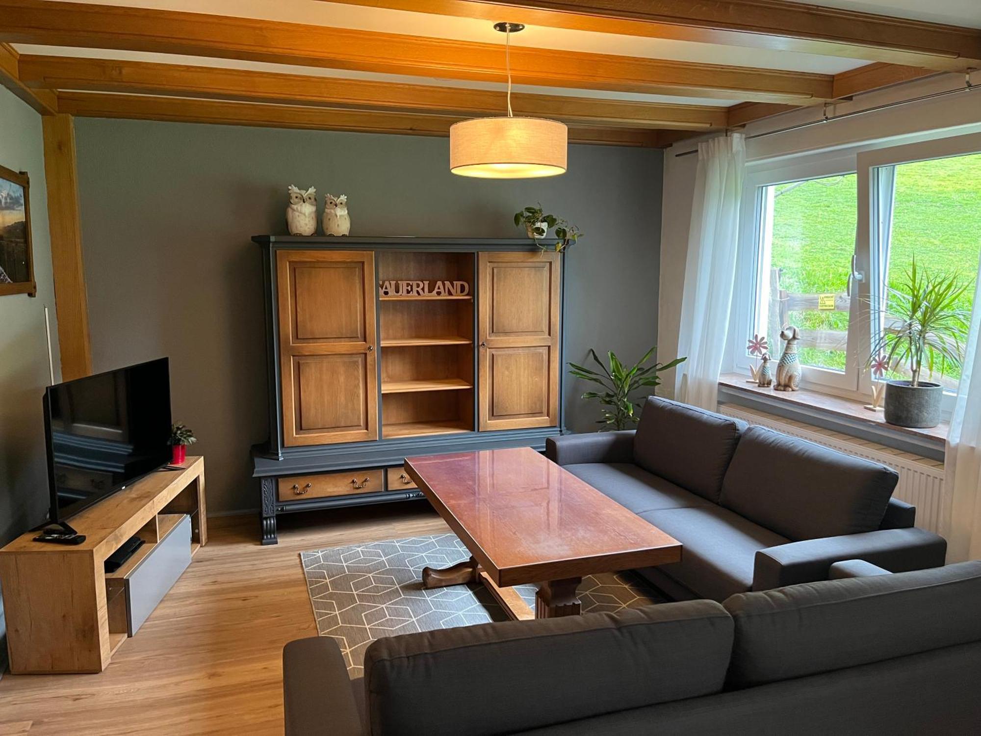 Modernisierte Ferienwohnung Im Schoenen Sauerland เมสเชอเดอ ภายนอก รูปภาพ
